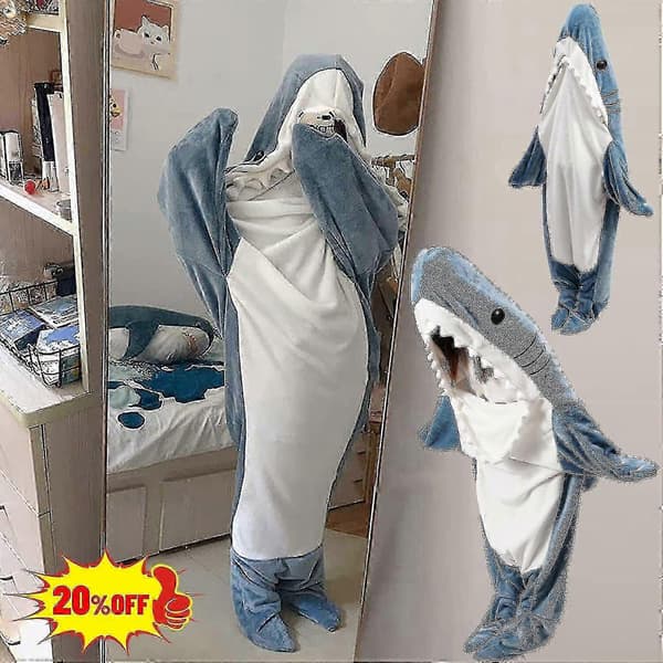 Hettegenserteppe for voksne – Varmt og mykt bærbart hettegenserteppe 170*70