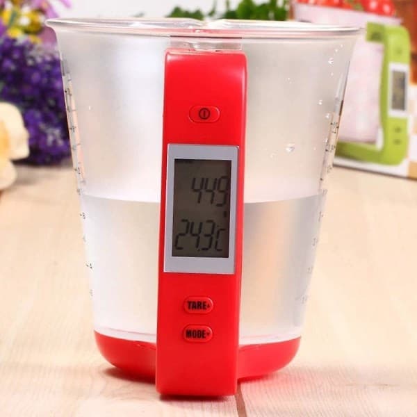 Högprecisionsvåg, 5 kg/1 g, bakgrundsbelyst LCD-display