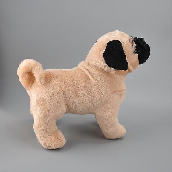 Söt Simuleringsmopsdocka Plyschleksak SharPei Mops Trasdocka Gåva