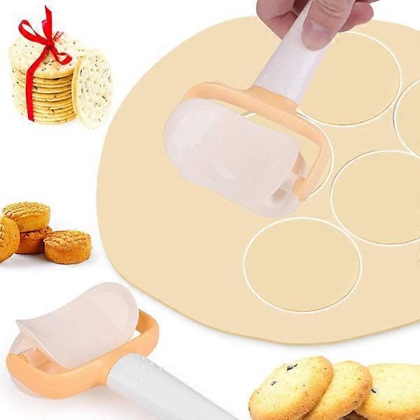 3-delt kakeformsett i plast: Multifunksjonelt, enkelt å bruke og rengjøre