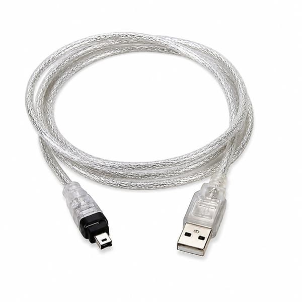 Mini DV USB-datakabel, FireWire IEEE 1394 HDV-videokamera til pc, 1,5 m, videooverførsel