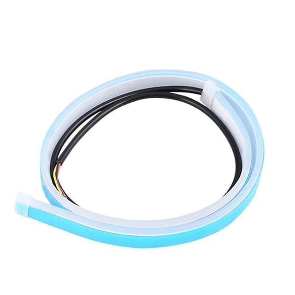 2X 60 cm bil LED-stripe DRL blinklysindikator kjørelys