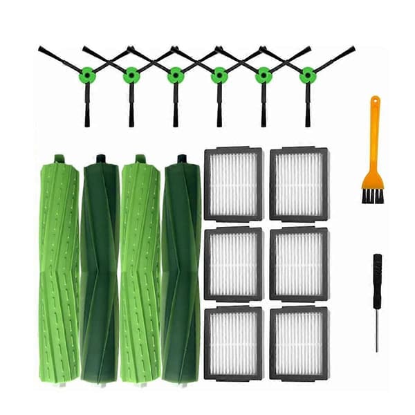 Til Combo I5 / I5+ / J5 + Robotstøvsuger Hovedsidebørste Hepa Filter Tilbehør Reservedele