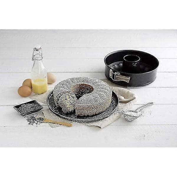 Kransformad Springform Bakform, Rostfritt Stål, 24x24x6.5cm