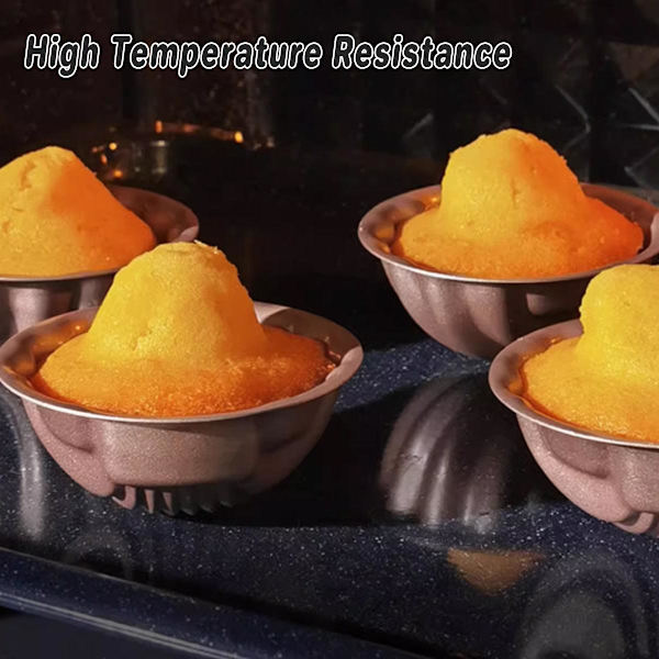 20 stk. muslingeformede bageforme budding kageform DIY wienerbrød bageværktøjssæt