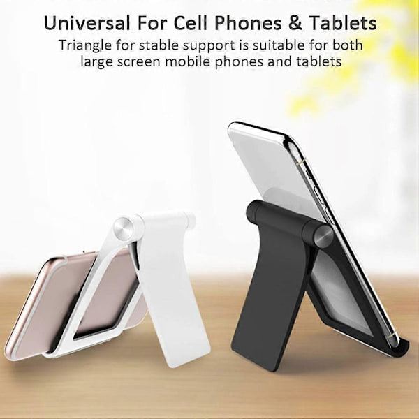 Vikbart Telefonhållare Surfplatta PC Lazy Folding Bracket Ersättning för iphone/ för iPad 2 4 Pro 5 6 Ställ
