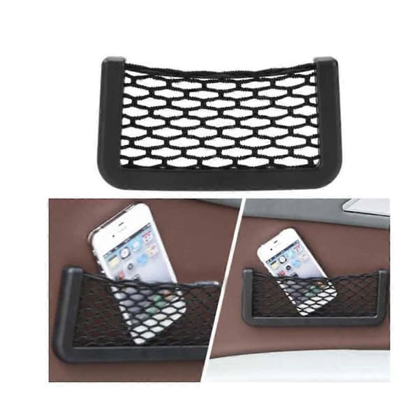 Universal Side Bag Opbevaring Elastisk Netpose Telefonholder Organizer