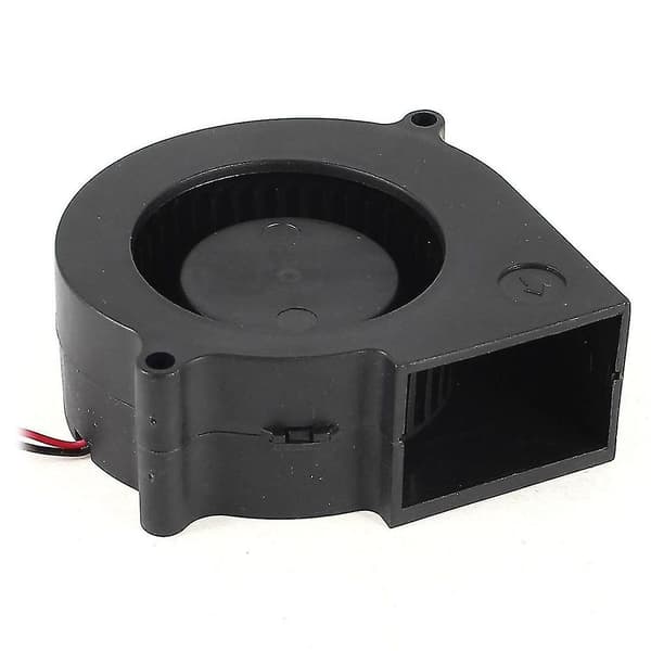 75 mm x 30 mm 2-benet DC 12 V børsteløs ventilator til pc-computer