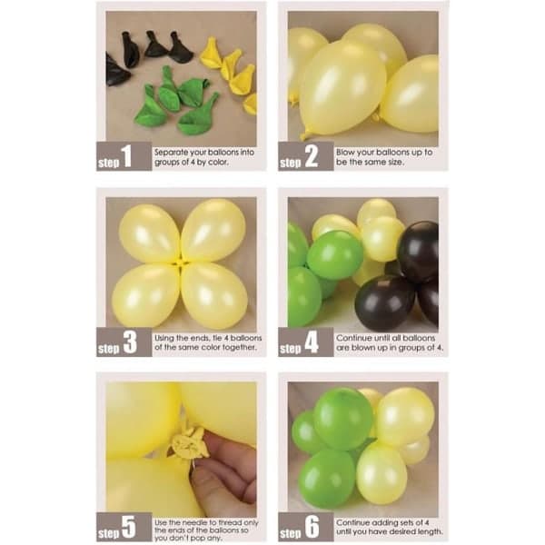 Set Konfettiballonger 157 stk
