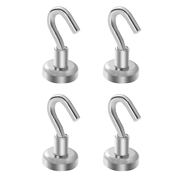 4 stk. sterke magnetiske kroker