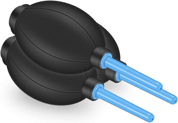 Gummiluftblæserpumpe Støvrenser til Linse CCD Kamera Sort
