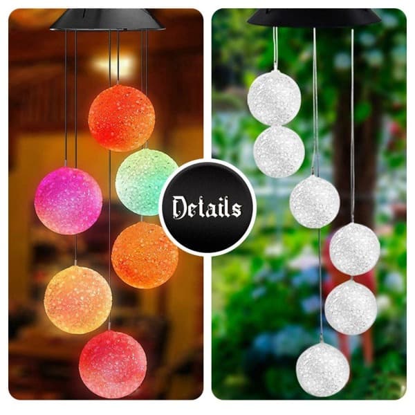 LED Boldlys Outdoor Vindklokker LED Lys