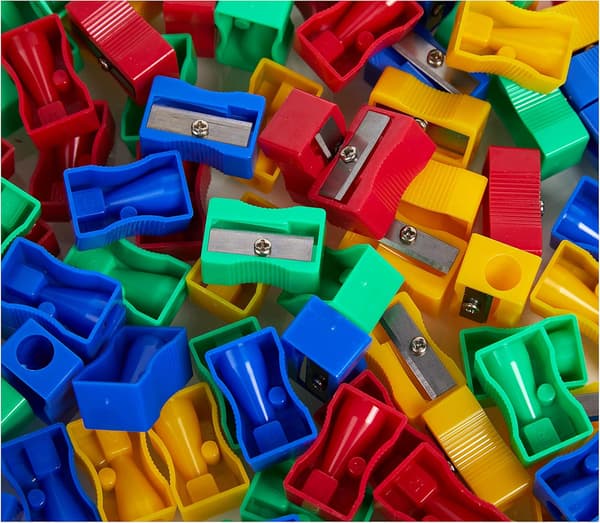 Pennvässare i plast - Blandade (100-pack)