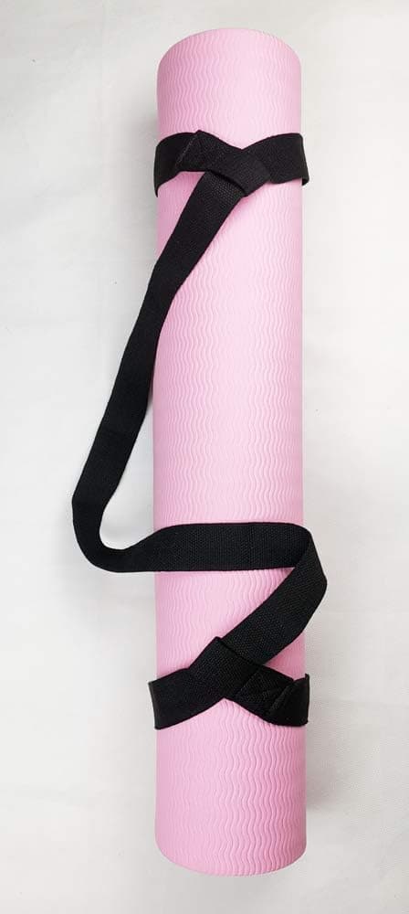 Yogamatta bärrem, justerbara öglor för alla mattstorlekar (matta ingår ej)