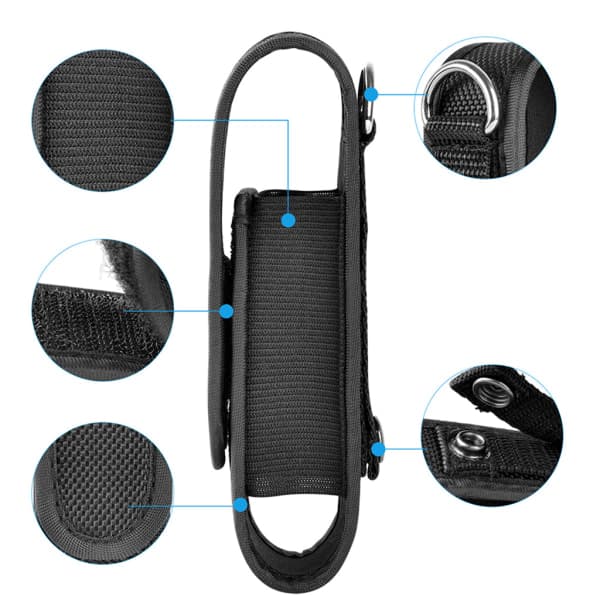 Universaali Nylon-taskulamppu Kotelo Holster Pussi FENIX UC30 UC35 E35 3\"-5\" 18650 Mini Taskulamppu Taskulamppu