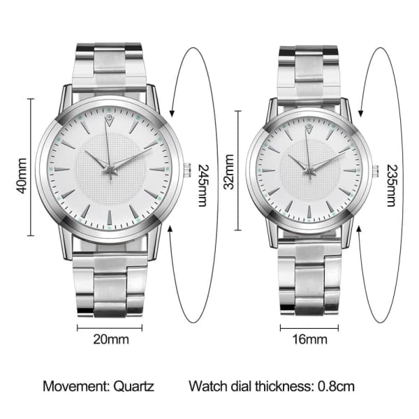 Quartz armbåndsur