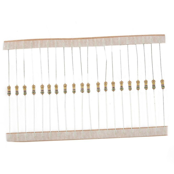 860 stk. 1 Ohm-1m Ohm 1/4w kulfilmsmodstande sortimentssæt 43