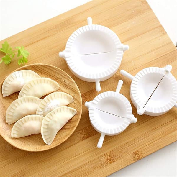 3 st Ravioli Dumpling Maker Set Manuell Köttpressform - Tillbehörssats för Hemmakök Matlagning