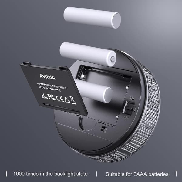 Digitala kökstimer, visuella timer med stor LED-display, magnetisk nedräknings- och uppräkningstimer för klassrum, matlagning, träning, bakning, studier, undervisning