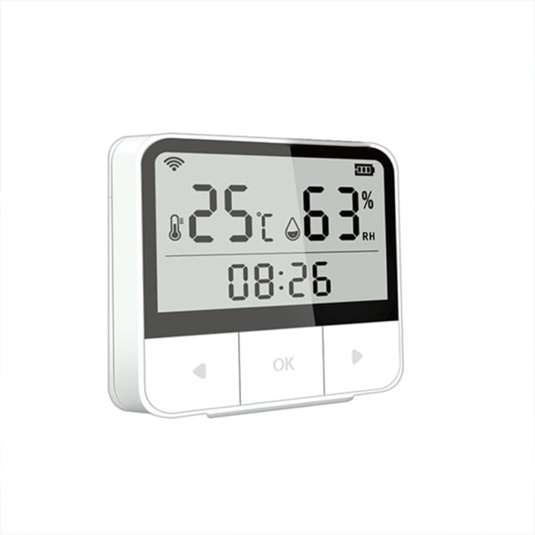 Tuya WiFi Termometer Hygrometer Temperatursensor Intelligent