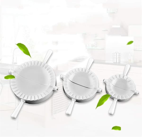 3 st Ravioli Dumpling Maker Set Manuell Köttpressform - Tillbehörssats för Hemmakök Matlagning