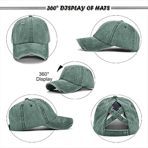 Hestehalehette for damer, Caps damer Solhatt Sol P