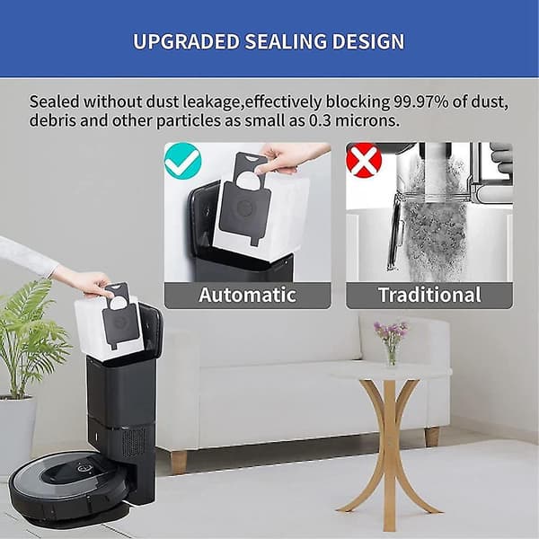Til alle I & S & J-seriens Clean Base automatiske snavsopsamlingsmodel