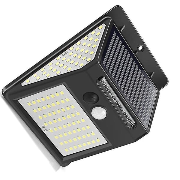 144 LED Solar LED-lys Solcellelamper med Bevægelsessensor Solar La