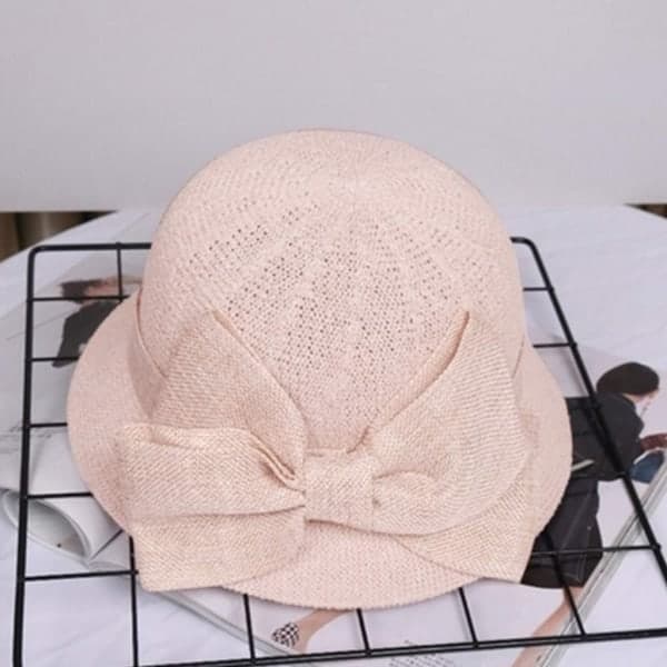 Perfekt mode dam solhatt keps sommarhatt fiskare (rosa) - Perfet