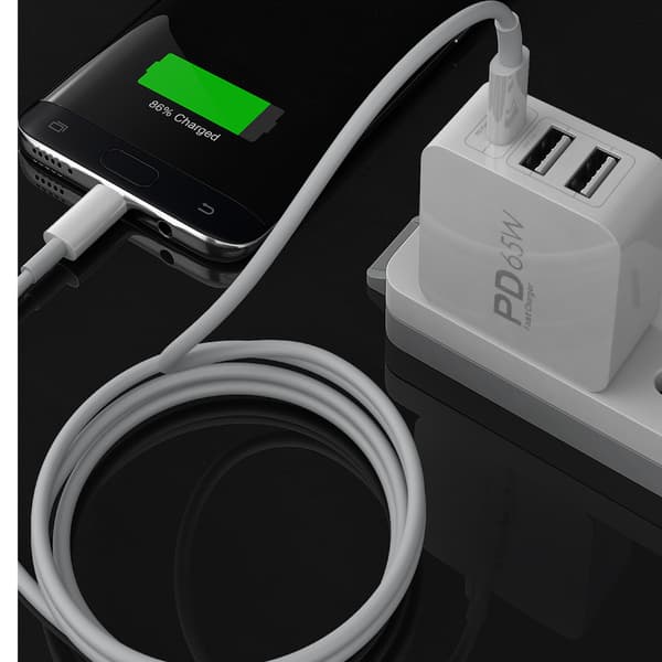 2 kpl 2m USB-C puhelinkaapelia