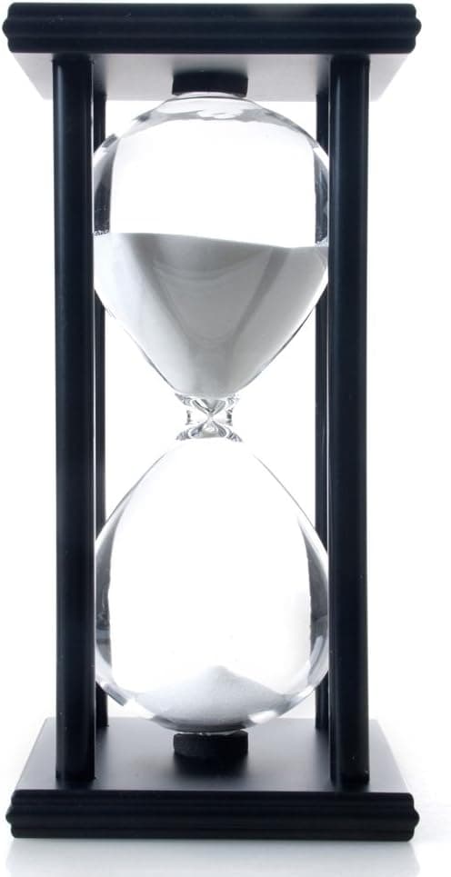 Timeglas Sandur, 60 Minutter Træ Sandur