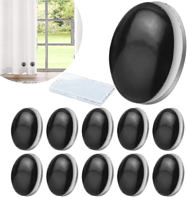 10 st magnetiska gardinvikter, kraftiga magnetiska duschdraperivikter, kraftig C