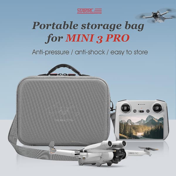 Mini 3 Pro Bæreveske, Bærbar Reiseveske For Dji Mini 3 Drone Tilbehør (mini 3 Pro Rc)
