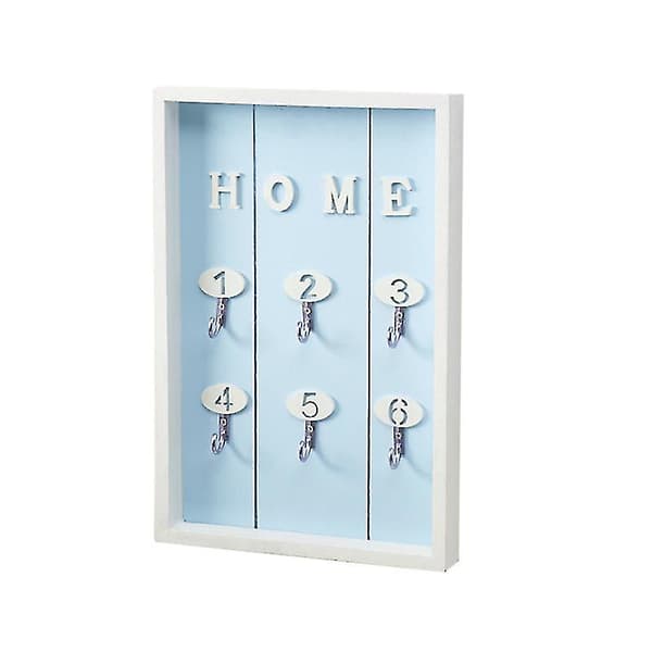 1 st väggmonterad nyckelhållare