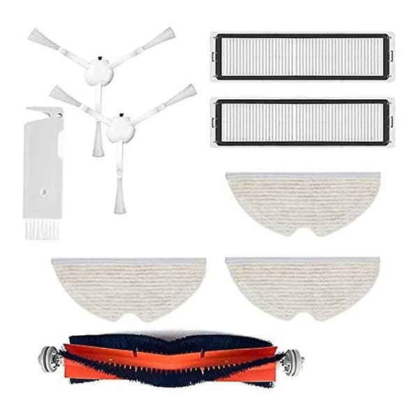Til Xiaomi Dreame D9 Robot Hoved Sidebørste Hepa Filter Moppeklud