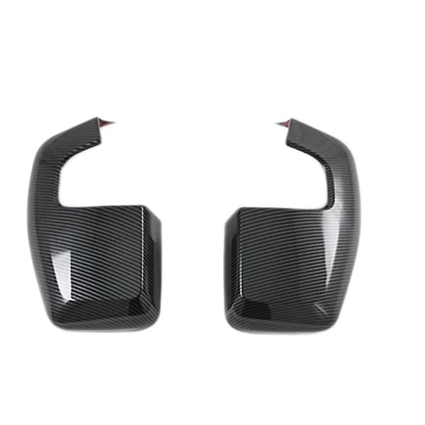 Bil Carbon Bagside Bakspejl Sideglas Spejldæksel Sidespejlkapper Til Transit 2017 Tourneo Custom 2