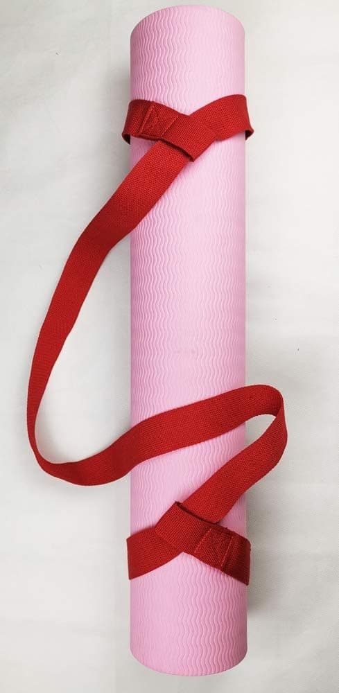 Yogamatta bärrem, justerbara öglor för alla mattstorlekar (matta ingår ej)