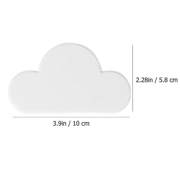 2 stk. skyformede kroker