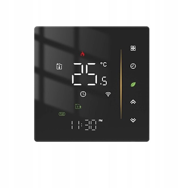 Termostat WiFi - ARHATREYA - Elektrisk Gulvvarme - Programmérbar - Kompatibel med Alexa