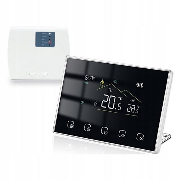 Termostat WiFi RF - ARHATREYA - LCD-skærm - Programerbar - Gulvvarme