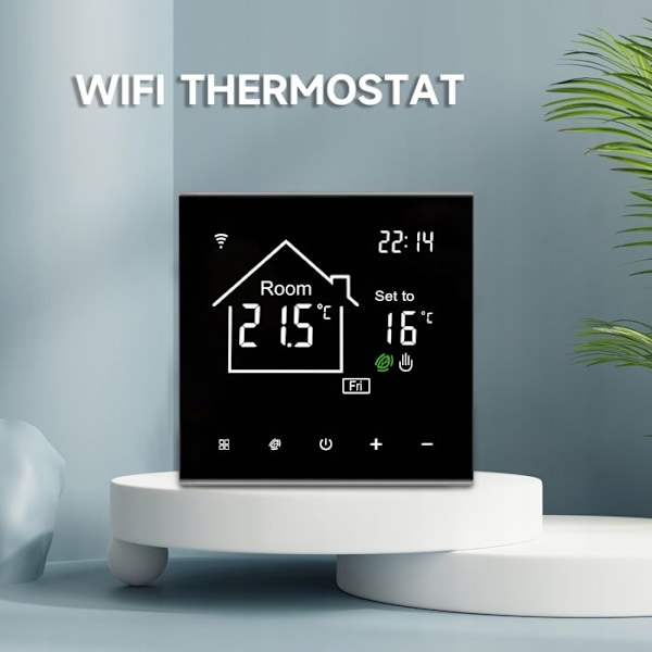 Termostat Wi-Fi - ARHATREYA - Touchskärm - App- och röstkontroll - Programmerbar