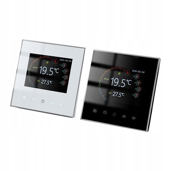 Thermostat WiFi - ARHATREYA - Tuya Zigbee - Programmerbar - Fjernbetjening