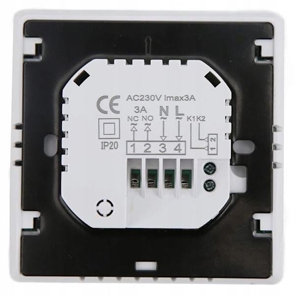 Termostat Wi-Fi Intelligent - ARHATREYA - LED-Touchskärm - Värmevatten - Kompatibel med Alexa