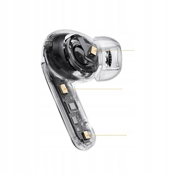 Trådløse høretelefoner - QCY - Melobuds Pro - ANC 46dB - Bluetooth 5.3 - Hvid