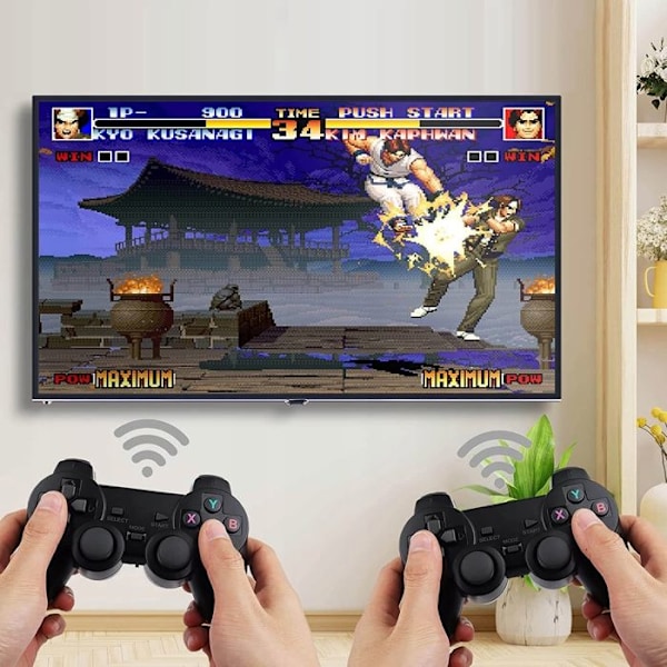 Videopelikonsoli - ARHATREYA - M8 - 64GB - 20 000 peliä - Kaksois langaton ohjain