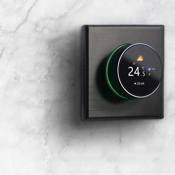 Thermostaatti WiFi - ARHATREYA - BHT-7000 - TFT-näyttö - Ääniohjaus - Musta
