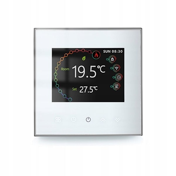 Termostat WiFi - ARHATREYA - GA 5A - Gulvvarme - Programmérbar - Fjernkontrol