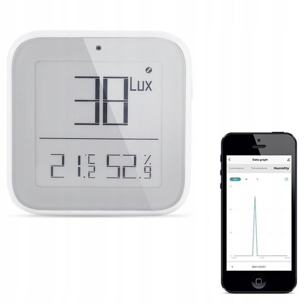 Intelligent Lysmåler - ARHATREYA - Zigbee - Temperatur & Fugtighed - Bluetooth
