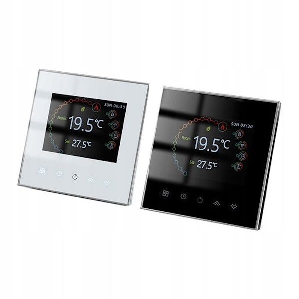 Termostat WiFi LCD - ARHATREYA - Elektrisk Värme - Programmerbar - Precision 1°C