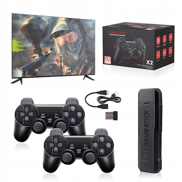 Spel dongel - ORIGINAL - x2-GD10 - 128 Go - 4K HD - Dubbel trådlös kontroller
